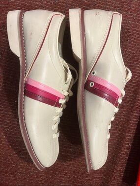 Vintage Endicott Johnson sliders ladies bowling shoes size 8.5